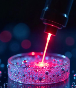 New system and methodology for nanoparticles synthesis for tech transfer