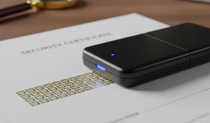 New chipless RFID system for identification and document security for techtransfer